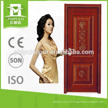 2018 alibaba novo estilo Israel porta de madeira design principal entrada china fornecedor